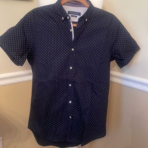 ZARA MAN button down short sleeve shirt size M